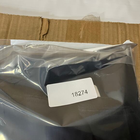 Fruit of the Loom T-Shirt Mens Size L Black Basic Cotton Casual Crewneck - Picture 7 of 7